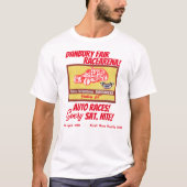 Danbury Fair Racearena 1-zijdig T-shirt! T-shirt (Voorkant)