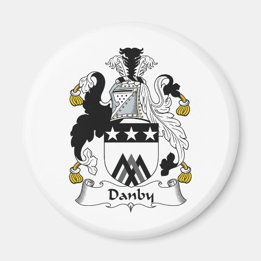 Danby Family Crest Magneet (Voorkant)