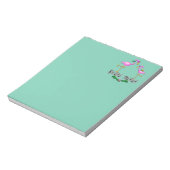 Danccing Flamingos Notitieblok (Gedraaid)