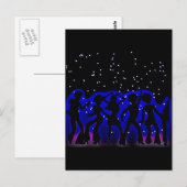 Dance2Disco Briefkaart (Voorkant / Achterkant)
