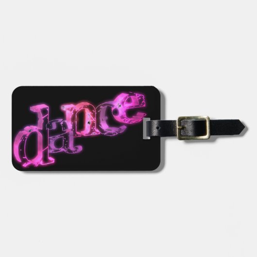 Dance 02 bagagelabel (Voorkant horizontaal)