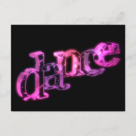 Dance 02 briefkaart