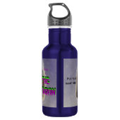 "Dance 0f the MANDANS" Waterfles (Achterkant)