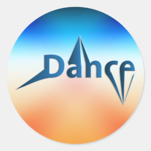 Dance 3 RING MULTOMAP Ronde Sticker