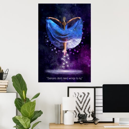 Dance a Universal Language Poster (Thuiskantoor)