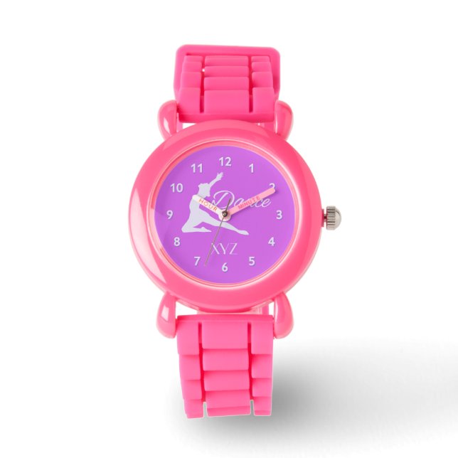 DANCE aangepaste monogram-horloges Horloge (Voorkant)
