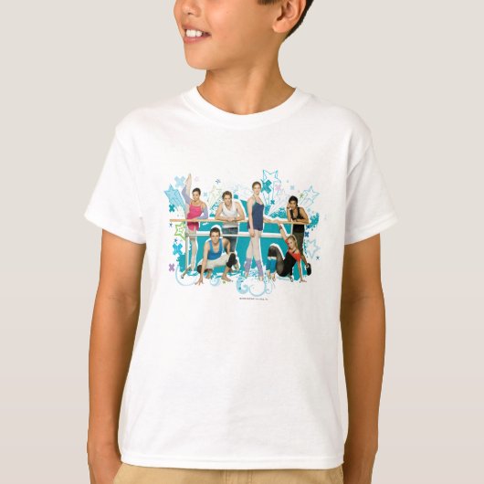 Dance Academy Cast Graphic T-shirt (Voorkant)