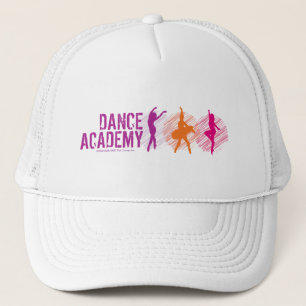 Dance Academy Color Dancers Logo Trucker Pet