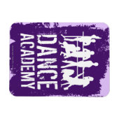 Dance Academy Silhouetten Logo Magneet (Horizontaal)