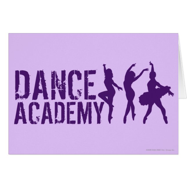 Dance Acadmey Dancer Silhouettes Logo (Voorkant Horizontaal)