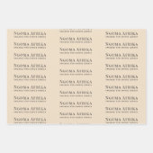 DANCE AFRIKA Afrikaanse stamdansers erfgoed Inpakpapier Vel (Voorkant 3)