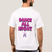 Dance All Night Disco Chaussures Icon T-Shirt (Dos)