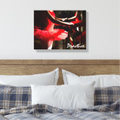 Dance Art Ballet Praktijk Canvas Afdruk (Insitu (Slaapkamer))