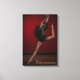 Dance Art Expression Dancer Canvas Afdruk