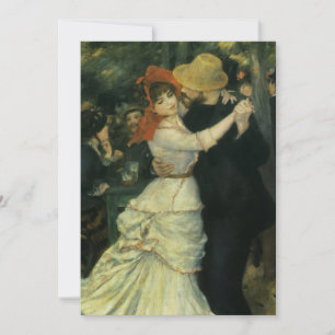 Dance at Bougival by Renoir, Engagement Party Kaart