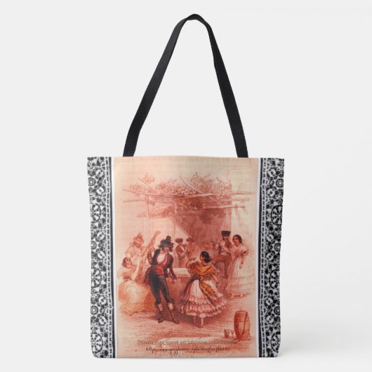 "Dance at Granada" Tote Bag (Voorkant)
