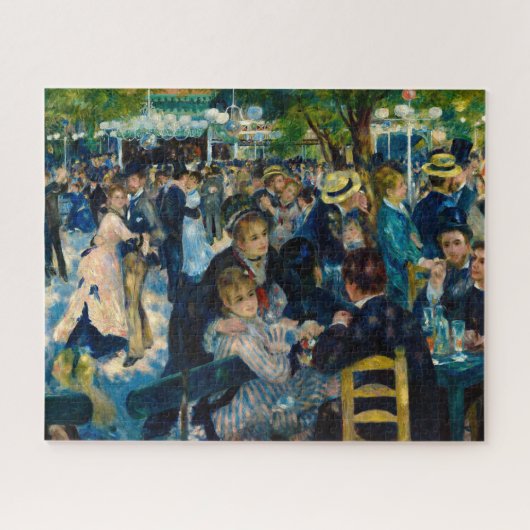 Dance at Le Moulin de la Galette by Renoir Legpuzzel (Horizontaal)