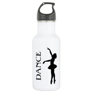 Dance - Ballerina Silhouette Waterfles