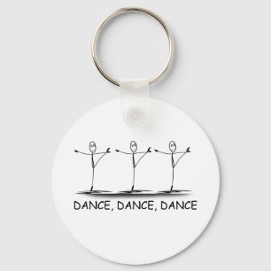 Dance Ballet Ballerina Sleutelhanger