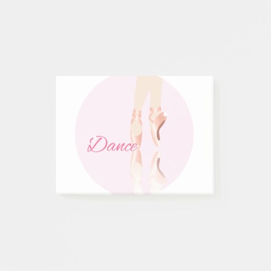 Dance Ballet Slippers Post-it® Notes (Voorkant)