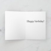 Dance, Birthday Pickle, Dance. Kaart (Binnen)