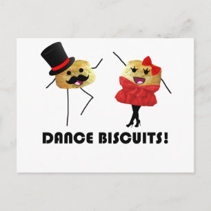 Dance Biscuits!!! Briefkaart