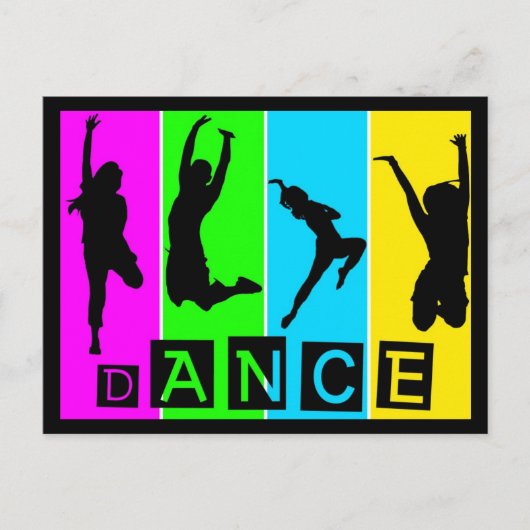 Dance Briefkaart (Voorkant)