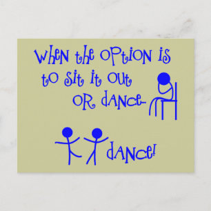 DANCE BRIEFKAART
