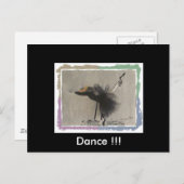 Dance Briefkaart (Voorkant / Achterkant)