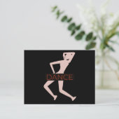 Dance Briefkaart (Staand voorkant)