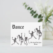 Dance Briefkaart (Staand voorkant)