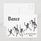 Dance Briefkaart (Voorkant / Achterkant)