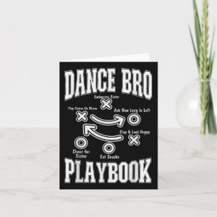 Dance Brother Playbook Comp Grappig Dansen Trots D Kaart
