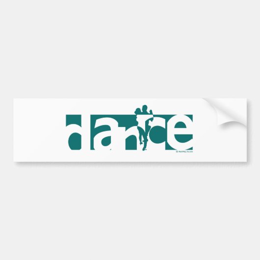 Dance Bumpersticker (Voorkant)