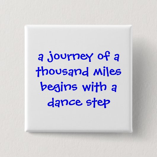 Dance Button (Voorkant)