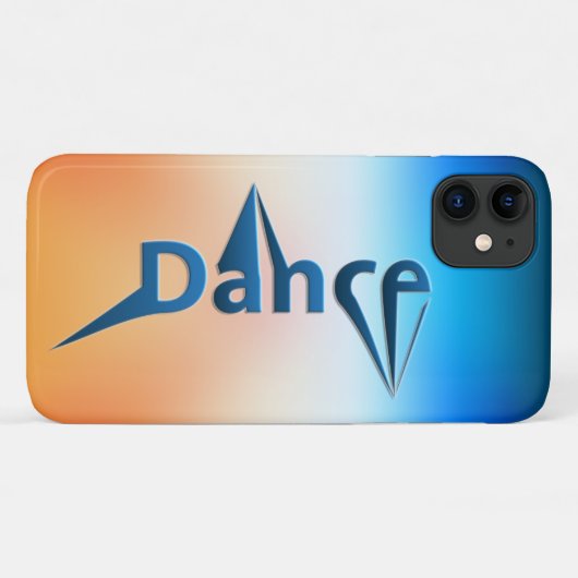 Dance Case-Mate iPhone Case (Achterkant (horizontaal))