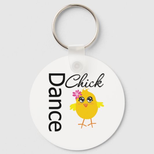 Dance Chick Sleutelhanger (Voorkant)