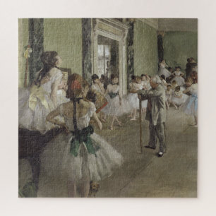 Dance Class Ballet - Edgar Degas Painting Legpuzzel