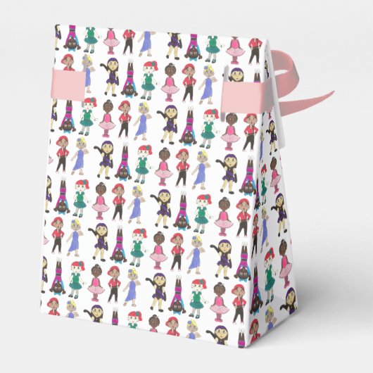 Dance Class Ballet Tap Jazz Lyrical Acro Dancers Bedankdoosjes (Achterkant)