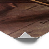 Dance Class -  balletschilderen - door Degas Poster (Hoek)