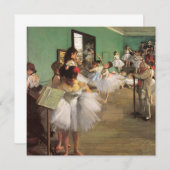 Dance Class by Degas, Impressionisme Ballet (Voorkant / Achterkant)
