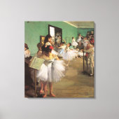 Dance Class by Degas,  Impressionisme Ballet Canvas Afdruk (Voorkant)