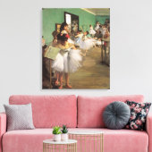 Dance Class by Degas,  Impressionisme Ballet Canvas Afdruk (Insitu (Woonkamer))