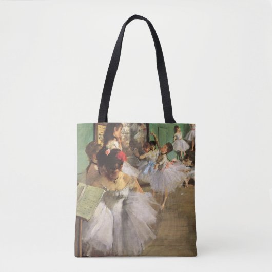 Dance Class by Degas, Impressionisme Ballet Draagtas (Voorkant)