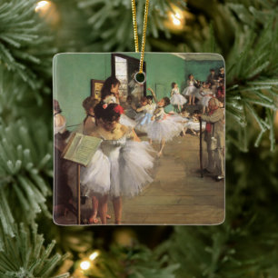 Dance Class by Degas,  Impressionisme Ballet Keramisch Ornament
