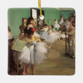 Dance Class by Degas, Impressionisme Ballet Keramisch Ornament (Voorkant)