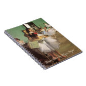 Dance Class by Degas, Impressionisme Ballet Notitieboek (Rechterzijde)