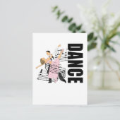 Dance Classic Ballroom Dancing Briefkaart (Staand voorkant)