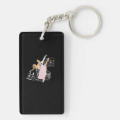 Dance Classic Ballroom Dancing Sleutelhanger (achterkant)