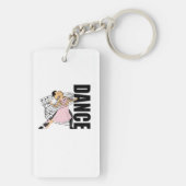 Dance Classic Ballroom Dancing Sleutelhanger (achterkant)